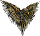 Blade Raven Plaque Steampunk Sword Crow Wall Hanging 27cm 2
