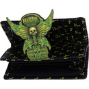 Absinthe La Fee Verte Green Fairy Embossed Purse 18.5cm 5