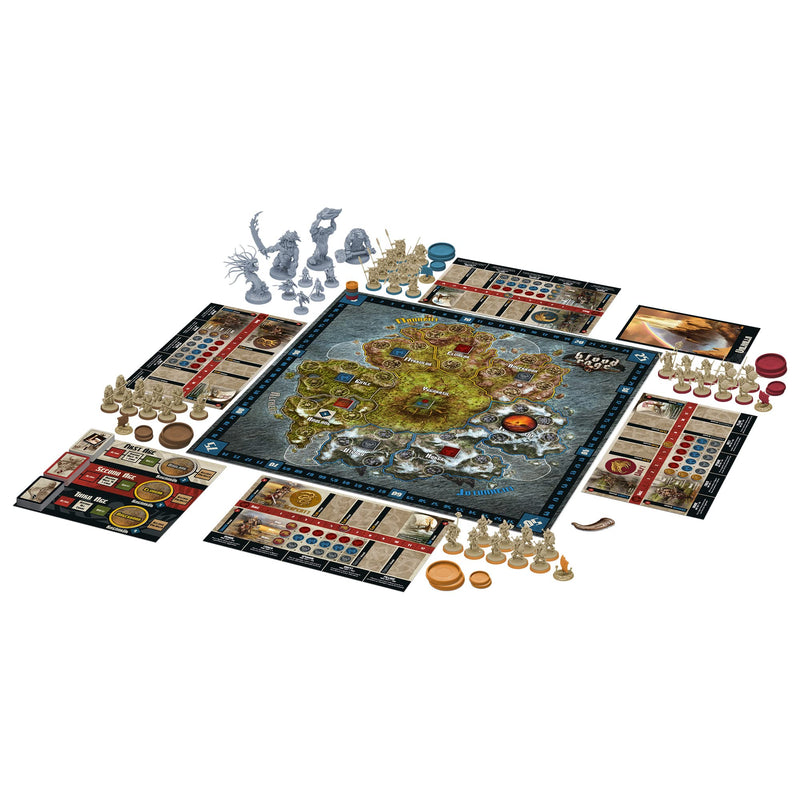 Blood Rage (Core Box) | Strategy Game | Viking Fantasy Board Game | Tabletop Miniatures Battle Game for Adults and Teens | Ages 14+ | 2-4 Players | Avg. Playtime 60-90 Mins | Made by CMON