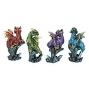 Dragonling Brood Set of 4 Dragon Figurines 5