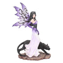 Panthea Purple Fairy and Panther Companion Figurine 29cm 6