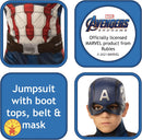 Captain America Boys Costume Avengers 4 3 rub-700647S MAD Fancy Dress