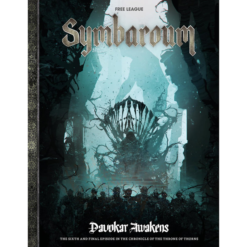 Free League Publishing: Symbaroum - Davokar Awakens - Expansion Hardcover Book, Roleplaying Game, 6th & Final Episode