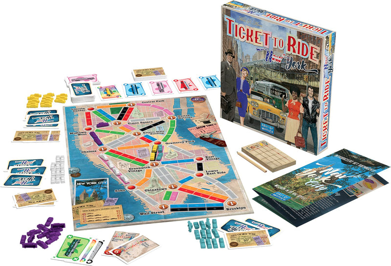 Ticket to Ride New York Board Game