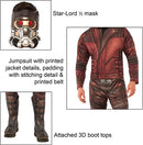Star Lord Mens Costume Guardians of the Galaxy
