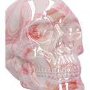 Marbellum Pink Marble Skull Large 13.5cm 6