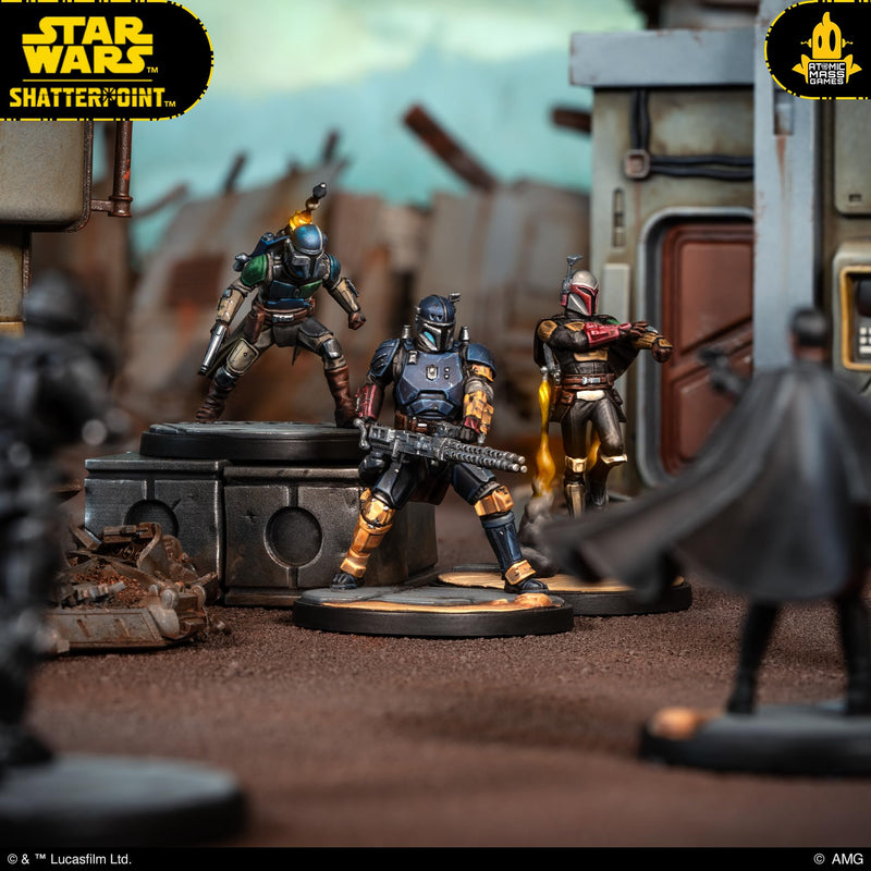 Star Wars Shatterpoint This is The Way Squad Pack - Tabletop Miniatures Game, Strategy Game for Kids and Adults, Ages 14+, 2 Players, 90 Minute Playtime, Made by Atomic Mass Games