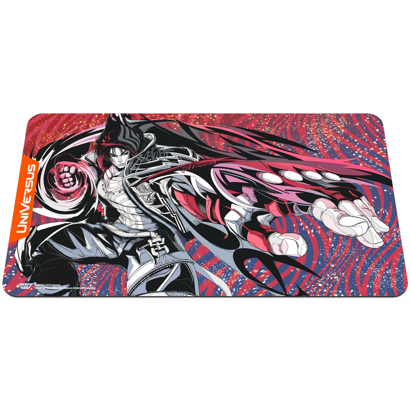 UniVersus: Tekken 8: Jin Playmat - 24 x 14 Neoprene Mat,, Rubber Backing, Tabletop Card Game Accessory, UVS Games, Licensed