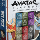 Magpie Games Dice Pack - Avatar Legends: The Roleplaying Game, 12 Six-Sided Dice Set, Engraved with Bending & Training Symbols, Pearlescent Colors, RPG Tabletop Accessory 5