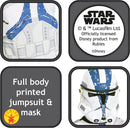 Star Wars Childs Clone Trooper Rex Costume 3 rub-882010S MAD Fancy Dress