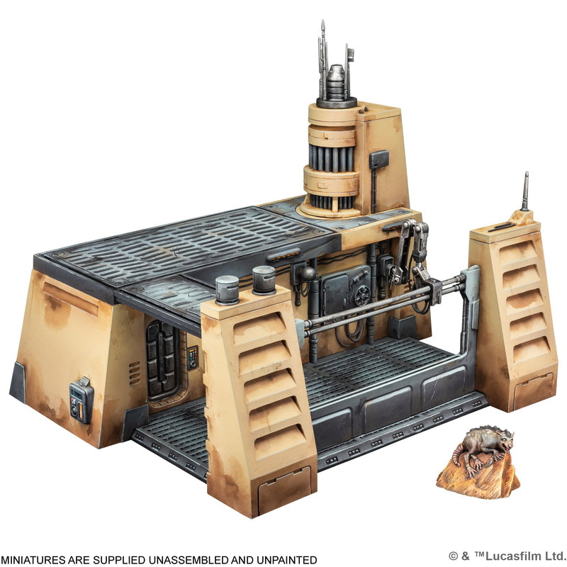 Atomic Mass Games Star Wars Shatterpoint Maintenance Bay Terrain Pack - Enhance Gameplay! Tabletop Miniatures Game for Kids and Adults, Ages 14+, 2 Players, 90 Minute Playtime, Made