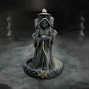 Triple Moon Goddess Backflow Incense Burner 15.5cm 4