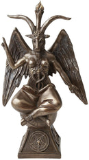 Baphomet Occult Mystical Figurine Bronze Gothic Ornament 24cm 1