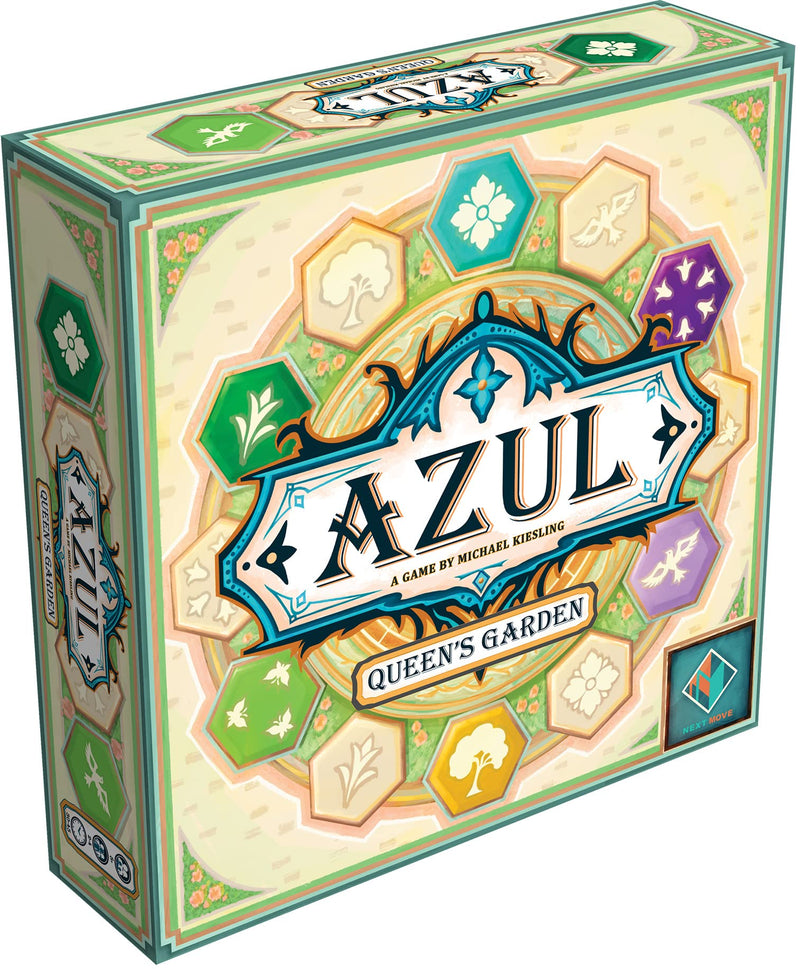 Azul Queen's Garden Board Game - Create a Royal Paradise! Mosaic Tile Placement Strategy Game for Kids and Adults, Ages 10+, 2-4 Players, 45-60 Minute Playtime, Made by Plan B Games