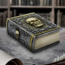 Grimoire Treasure Skull Book Box 11cm 4