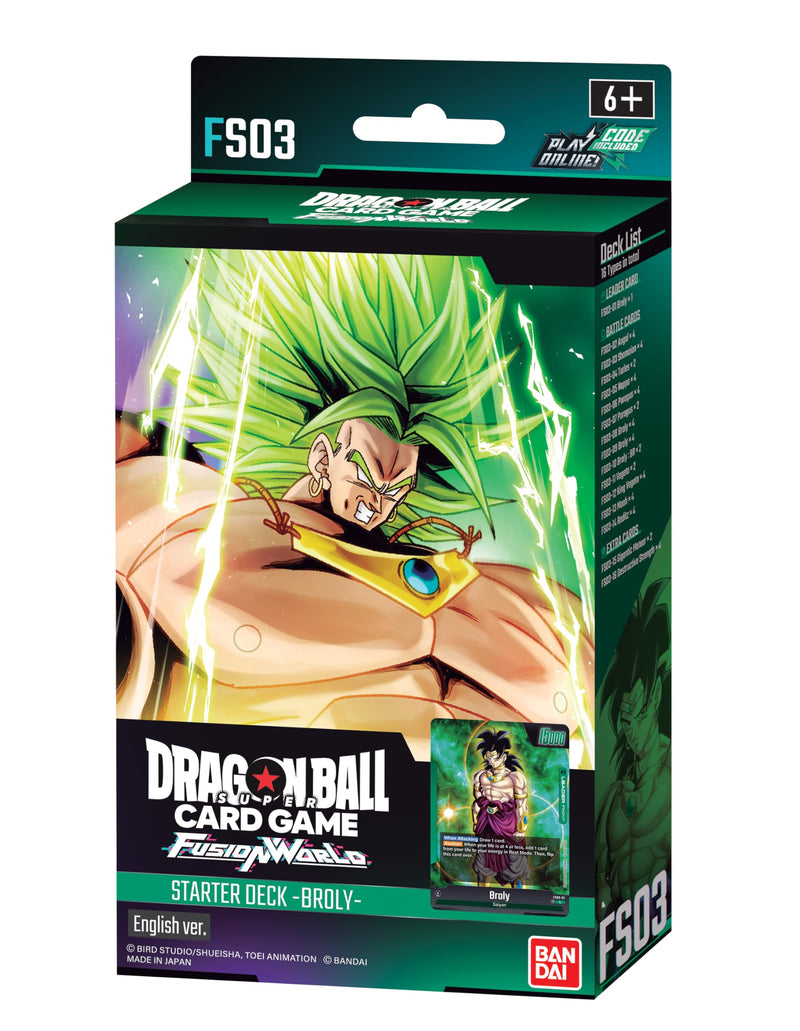 Dragon Ball Super TCG: Fusion World Starter Deck: Broly