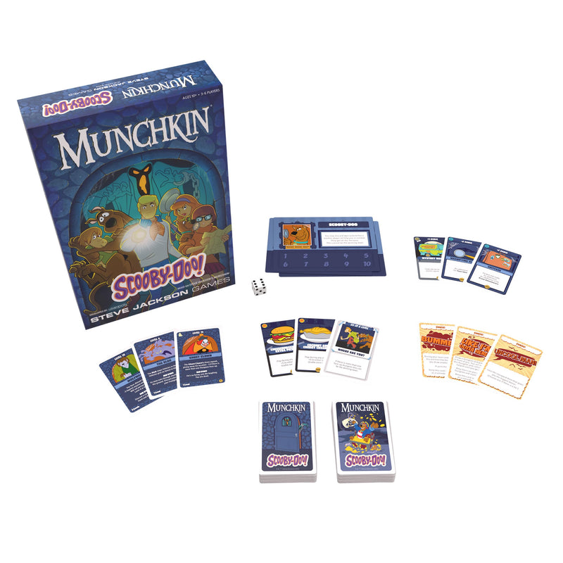 Munchkin Scooby-Doo Card Game | Based on The Steve Jackson Munchkin Series | Featuring Scooby-Doo and Mystery Inc. Characters | Officially Licensed Card Game