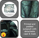 Batman Costume Justice League DC Kids Padded Muscle Batsuit