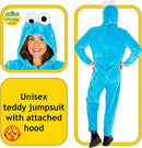 Cookie Monster Sesame Street Adult Costume