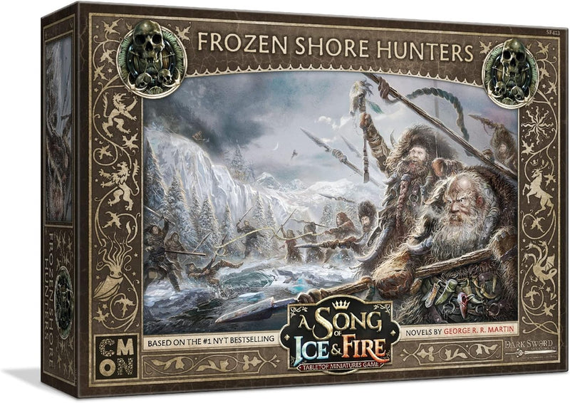 CMON A Song of Ice and Fire Tabletop Miniatures War Frozen Shore Hunters Unit Box | Strategy Game for Teens and Adults | Ages 14+ | 2+ Players | Average Playtime 45-60 Minutes | Made by CMON