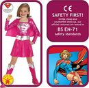 Supergirl Pink Childs Costume