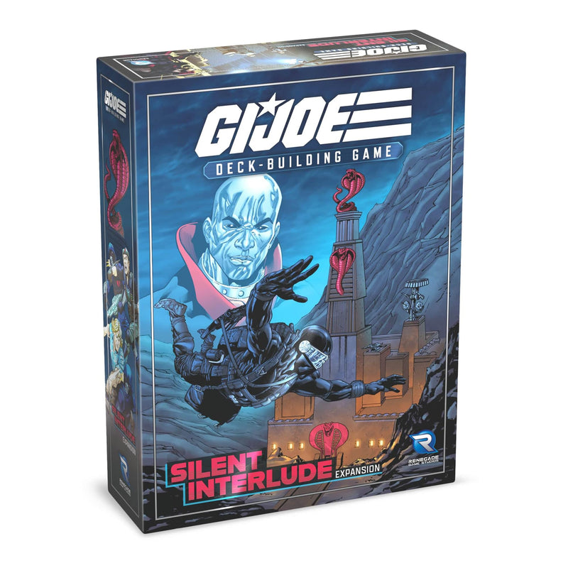 Renegade Game Studios: G.I. Joe Deck Building Game - Silent Interlude Expansion - 2 New Missions A Traitor Within & Snake Eyes, Ages 14+, 1-4 Players