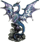 Blue Dragon Protector Metallic Ornament 20.5cm 1