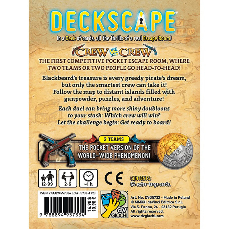 dV Giochi Deckscape: Crew VS Crew