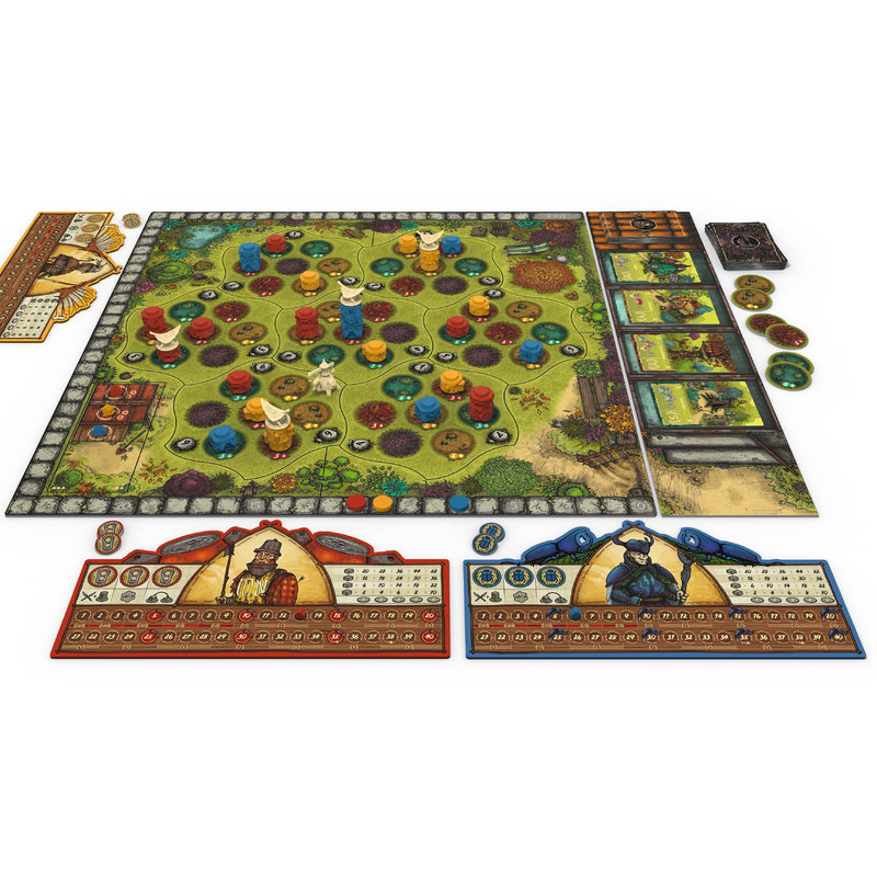 Bombyx Garden Nation - War and Building Board Game,, Ages 10+, 2-4 Players, 60 Min