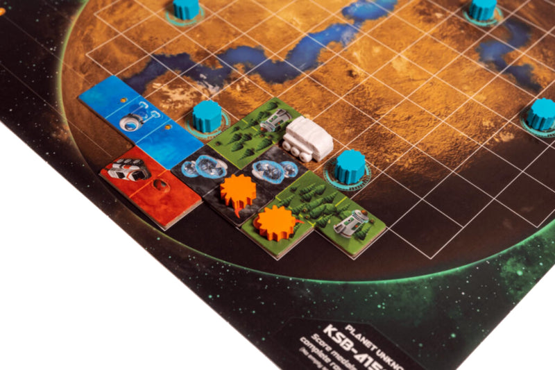 Planet Unknown, Strategy Board Game, for 1 to 6 Players and Ages 10+, Adam's Apple Games