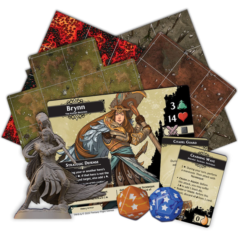 Descent Legends of The Dark Board Game The Betrayer's War Expansion - Fantasy RPG Strategy Game, Cooperative Game, Ages 14+, 1-4 Players, 3-4 Hour Playtime, Made by Fantasy Flight Games