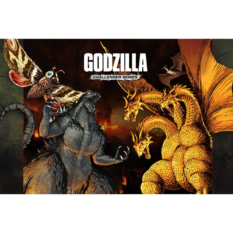 UniVersus Godzilla Challenger Series - Rodan Playmat - 24 x 14 Neoprene Mat, Tabletop Card Game Accessory, UVS Games, Officially Licensed