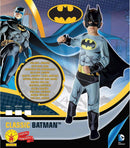 Batman Costume Classic Boys Comic Book Grey Batsuit