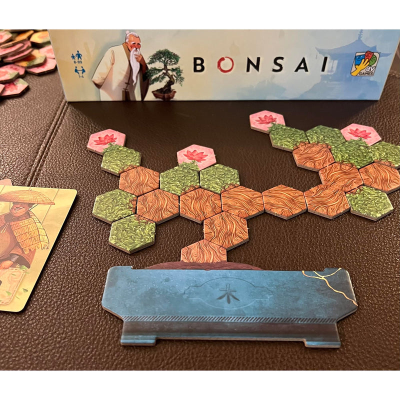 Bonsai by DV Games – Cultivate Your Perfect Bonsai Tile Placement Strategy Board Game, 40 Minutes of Playtme for Solo or Multiplayer, Up to 4 Players and Ages 10+