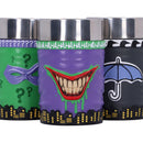 DC Batman Villain Mini Cup Set Featuring The Joker Riddler and Penguin Super-Villain Collectible 4