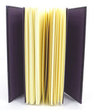 Embossed Pentagram A5 Spell Book Journal in Purple 17cm 6