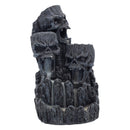 Skull Backflow Incense Tower Holder 17.5cm 2