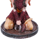 Poppy Red Crystal Fairy Figurine 9.5cm 4