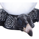 Gothic Raven Crystal Ball and Holder 15cm 4