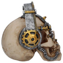 Techno Talk Small Steampunk Skull 14.5cm 3