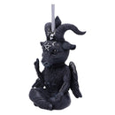 Baphoboo Black Baby Baphomet Hanging Decorative Ornament 11cm 2