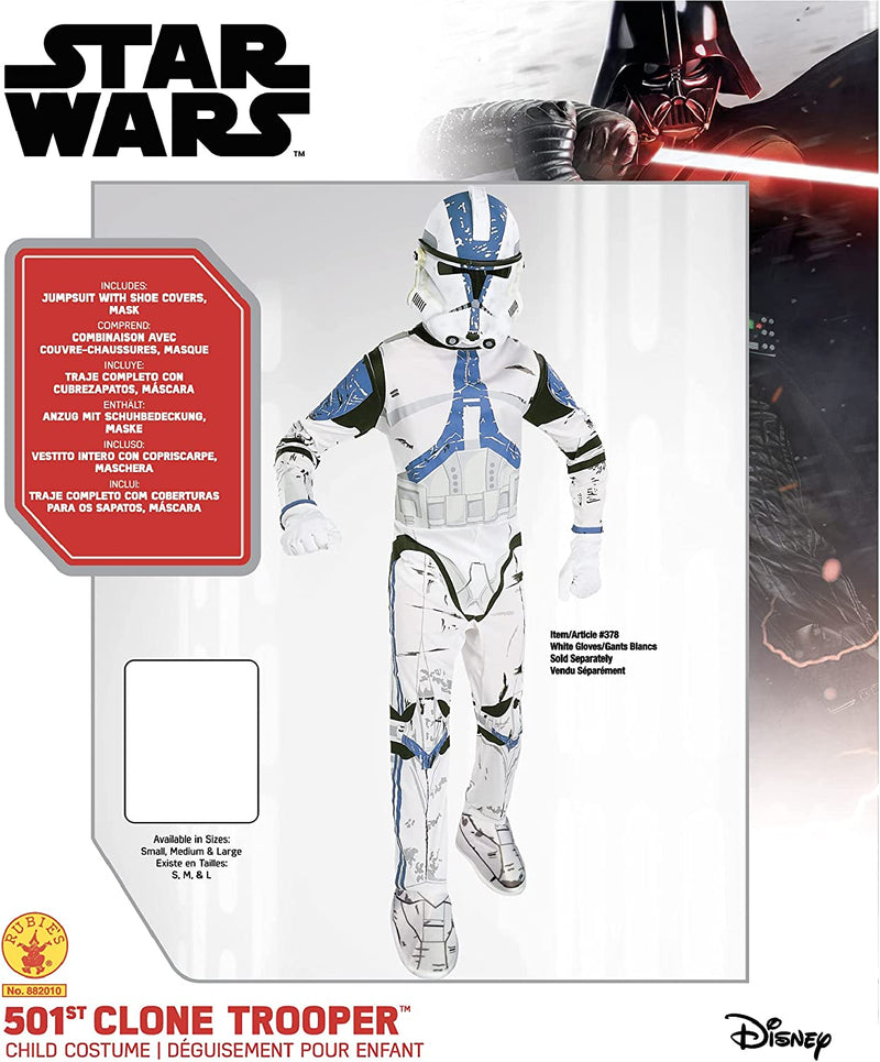 Star Wars Childs Clone Trooper Rex Costume 4 MAD Fancy Dress