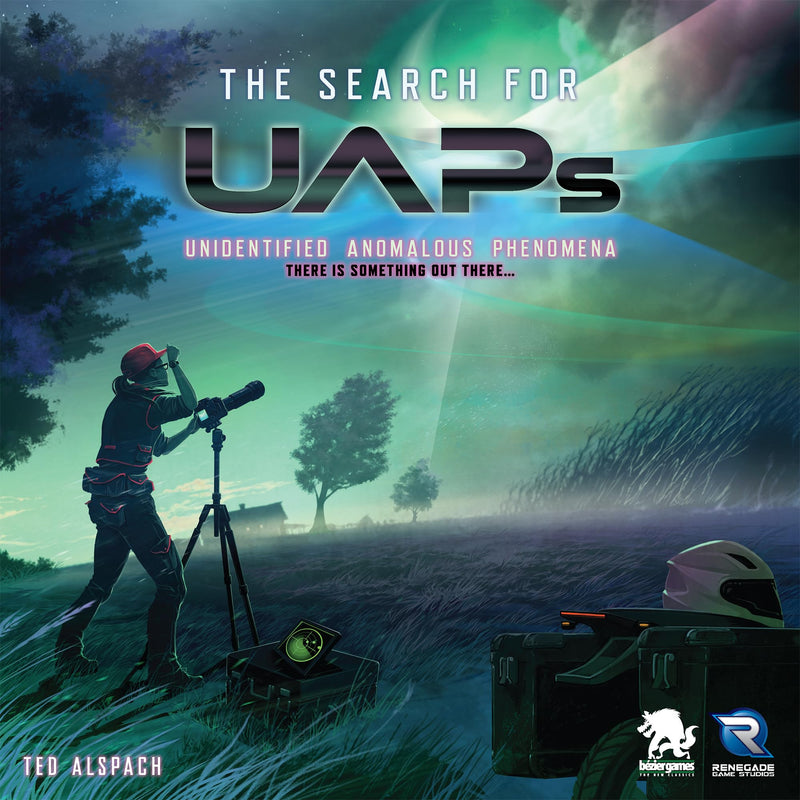 Renegade Games Studios: The Search for UAPs - Strategy Board Game, Search for UFO's, Sci-Fi Deduction & Strategy, Ages 14+, 60-75 Min, 1-5 Players