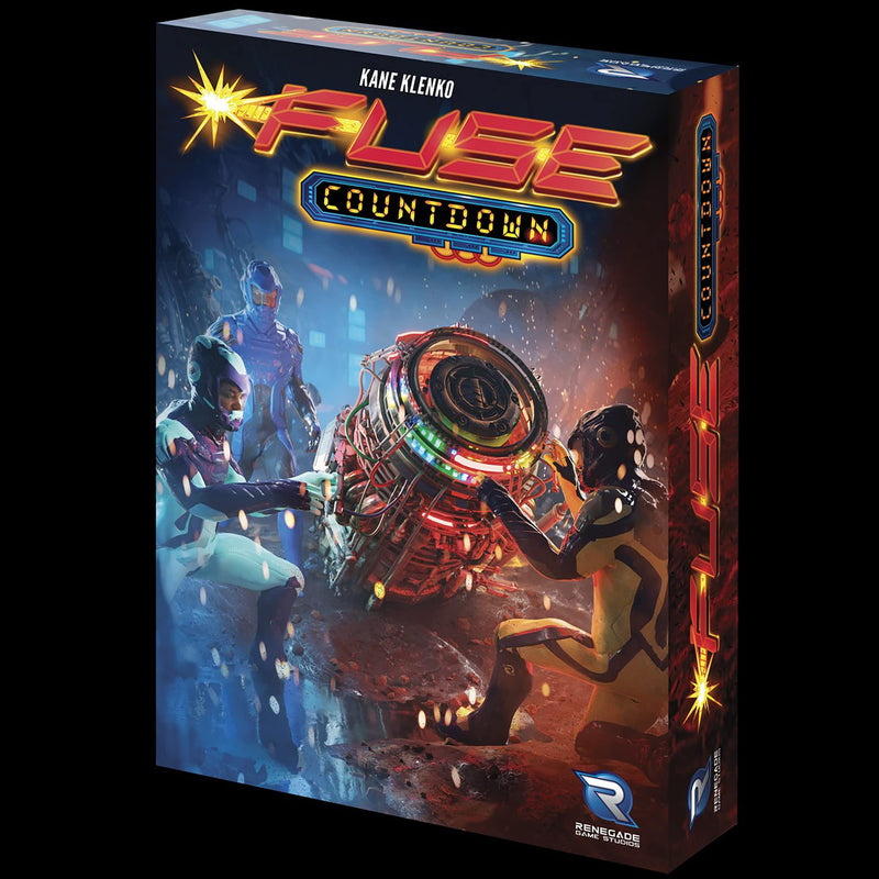 Fuse: Countdown - A Standalone Game Or Expansion for The Original Game, Renegade Game Studios, Cooperative Intense Gameplay, Family Strategy, Ages 14+, 1-5 Players, 10 Min Play Time