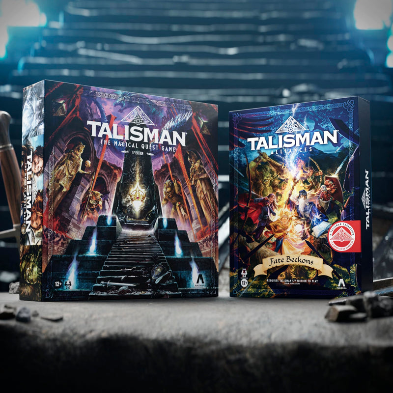 Avalon Hill Talisman: The Magical Quest Board Game, 5th Edition | Fantasy Tabletop Adventure Games | Ages 12 and Up | 2 to 6 Players | Roleplaying Strategy Games