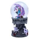 Anne Stokes Dragon Mage Snowglobe Shaker Snow Globe 2