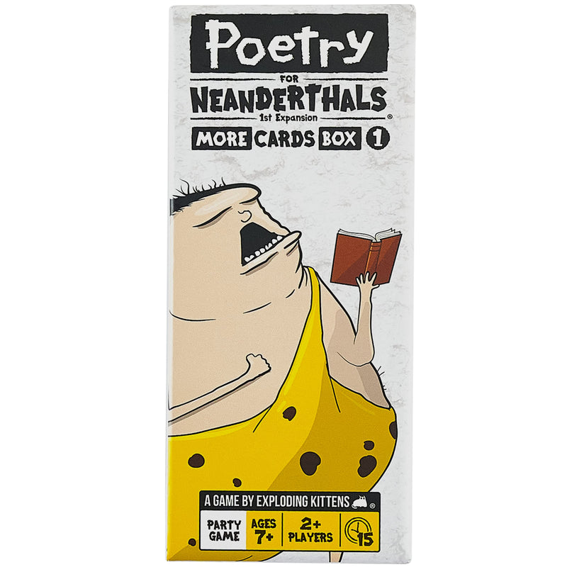 Exploding Kittens Presents Poetry for Neanderthals