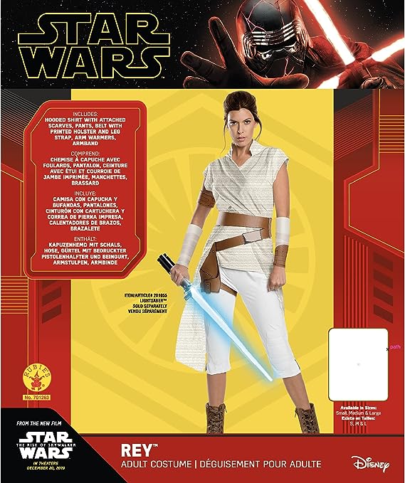Rey Jedi Costume Star Wars Adult Jedi Robes Rise of Skywalker