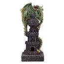Guardian of the Tower Green Dragon Figurine 17.7cm 2
