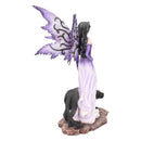 Panthea Purple Fairy and Panther Companion Figurine 29cm 5